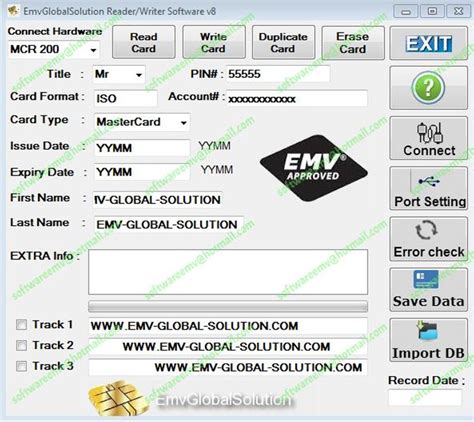 smart card reader writer 2.5|emv chip writer software download.